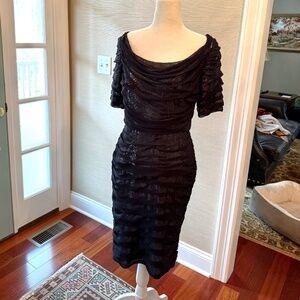Tadashi Shoji Black Cocktail Dress